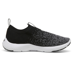 PUMA Softride Remi Slip-on Knit Laufschuhe Damen 01 - PUMA black/PUMA gold/cool dark gray 40.5