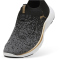 PUMA Softride Remi Slip-on Knit Laufschuhe Damen 01 - PUMA black/PUMA gold/cool dark gray 40.5