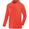 JAKO Prestige Hoodie flame/steingrau XS