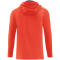 JAKO Prestige Hoodie flame/steingrau XS