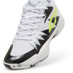PUMA Genetics Basketballschuhe 01 - PUMA white/electric lime 40