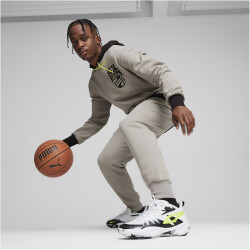 PUMA Genetics Basketballschuhe 01 - PUMA white/electric lime 49.5