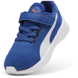 PUMA Flyer Runner Baby-Sneaker mit Klettverschluss 44 - cobalt glaze/puma white/puma black 24