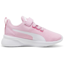 PUMA Flyer Runner PS Kinder Sneaker mit Klettverschluss 46 - pink lilac/puma white/puma pink 33