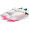 PUMA Future 7 Ultimate Low FG/AG Fußballschuhe Herren 01 - PUMA white/PUMA black/poison pink/bright aqua/silver mist 38