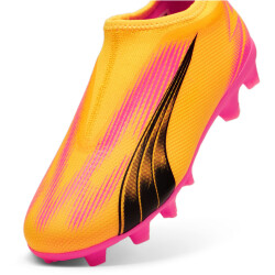 PUMA Ultra Match LL FG/AG Fußballschuhe Kinder 03 - sun stream/puma black/sunset glow 33