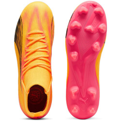 PUMA Ultra Pro FG/AG Fußballschuhe Kinder 03 - sun stream/puma black/sunset glow 33
