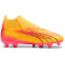 PUMA Ultra Pro FG/AG Fußballschuhe Kinder 03 - sun stream/puma black/sunset glow 38.5