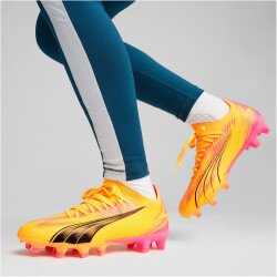 PUMA Ultra Match FG/AG Fußballschuhe Damen 03 - sun stream/puma black/sunset glow 39