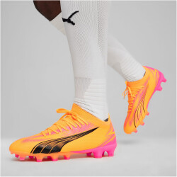 PUMA Ultra Match FG/AG Fußballschuhe 03 - sun stream/puma black/sunset glow 48.5