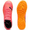 PUMA Future 7 Play TT Multinocken-Fußballschuhe Kinder 03 - sunset glow/puma black/sun stream 33