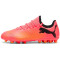 PUMA Future 7 Play MG Multi-Ground Fußballschuhe Kinder 03 - sunset glow/puma black/sun stream 34