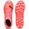 PUMA Future 7 Match MG Multi-Ground Fußballschuhe Kinder 03 - sunset glow/puma black/sun stream 33