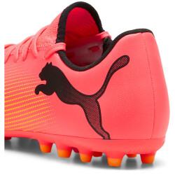 PUMA Future 7 Play MG Multi-Ground Fußballschuhe Herren 03 - sunset glow/puma black/sun stream 41