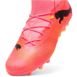 PUMA Future 7 Match MG Multi-Ground Fußballschuhe Herren 03 - sunset glow/puma black/sun stream 45