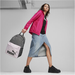 PUMA Phase Print Rucksack 08 - PUMA black/polka dot aop