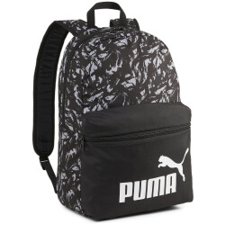 PUMA Phase Print Rucksack 07 - PUMA black/concrete gray aop