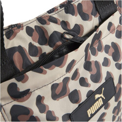 PUMA Core Pop Shopper Tasche Damen 06 - prairie tan/animal aop