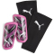 PUMA Ultra Flex Sleeve Schienbeinschoner 08 - poison pink/puma white/puma black XS