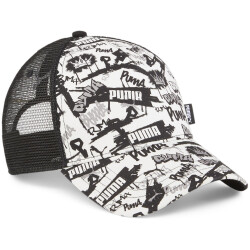 PUMA Academy Print Trucker Cap 11 - cast iron/puma black/aop