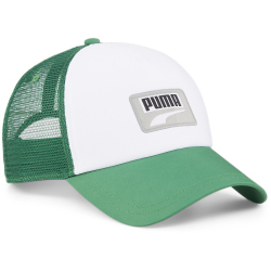PUMA Trucker Cap 10 - archive green/puma white