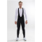 CRAFT Ideal Pro Wind Bib Fahrrad-Trägerhose mit Polster Herren
