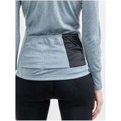 CRAFT ADV Bike SubZ Wool langarm Fahrradtrikot Damen