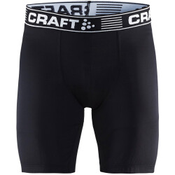 CRAFT Greatness Fahrradshorts Herren 9900 - black/white XS