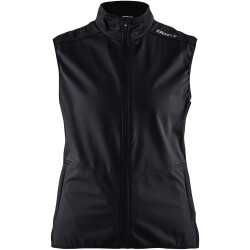 CRAFT Warm Softshellweste Damen 999000 - black XS