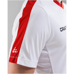 CRAFT Progress Contrast Trikot Herren 4900 - white/bright red XS