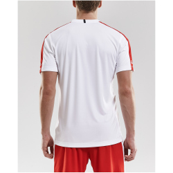 CRAFT Progress Contrast Trikot Herren 4900 - white/bright red XS