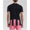 CRAFT Progress Stripe Trikot Herren 9471 - black/pop S