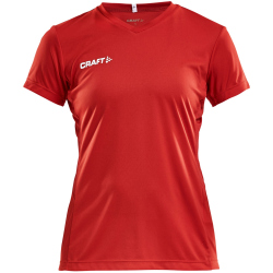 CRAFT Squad Go Solid Trikot Damen 1430 - bright red XS