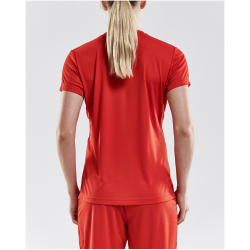 CRAFT Squad Go Solid Trikot Damen 1430 - bright red XS