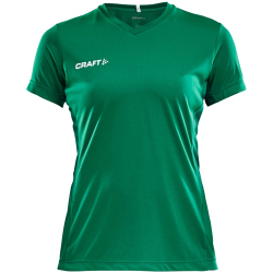 CRAFT Squad Go Solid Trikot Damen 1651 - team green XS