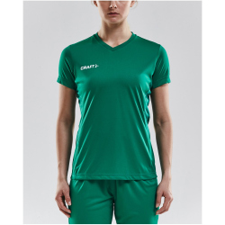 CRAFT Squad Go Solid Trikot Damen 1651 - team green XS