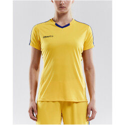 CRAFT Progress Contrast Trikot Damen 3552 - sweden yellow/club cobolt XL