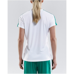 CRAFT Progress Contrast Trikot Damen 3900 - white/team green XS
