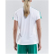 CRAFT Progress Contrast Trikot Damen 3900 - white/team green XS