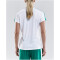 CRAFT Progress Contrast Trikot Damen 3900 - white/team green S