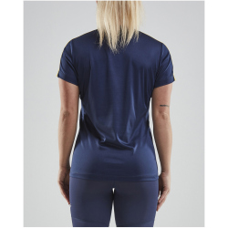 CRAFT Progress Contrast Trikot Damen 390552 - navy/sweden yellow XS