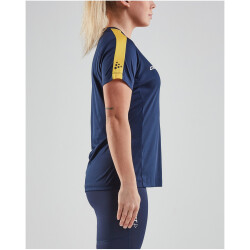 CRAFT Progress Contrast Trikot Damen 390552 - navy/sweden yellow M