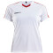 CRAFT Progress Contrast Trikot Damen 4900 - white/bright red L