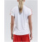 CRAFT Progress Contrast Trikot Damen 4900 - white/bright red L