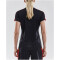 CRAFT Progress Contrast Trikot Damen 9430 - black/bright red XS