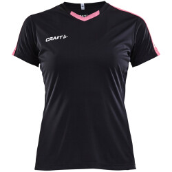 CRAFT Progress Contrast Trikot Damen 9471 - black/pop L