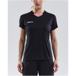 CRAFT Progress Contrast Trikot Damen 9471 - black/pop L