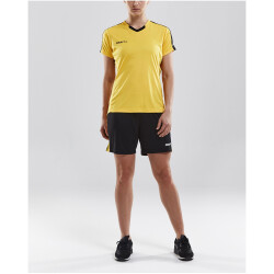 CRAFT Progress Contrast Trikot Damen 9552 - black/sweden yellow S