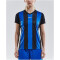 CRAFT Progress Stripe Trikot Damen 9345 - black/royal blue XS