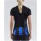 CRAFT Progress Stripe Trikot Damen 9346 - black/club cobolt XS